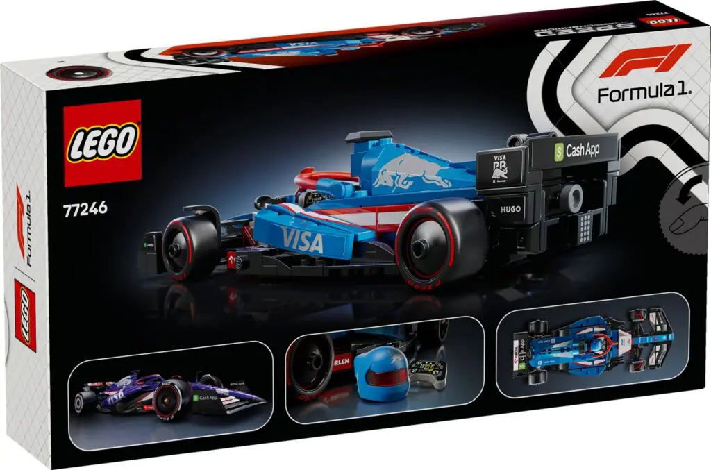 LEGO Speed Champions Visa Cash App VCARB 01 - view 2