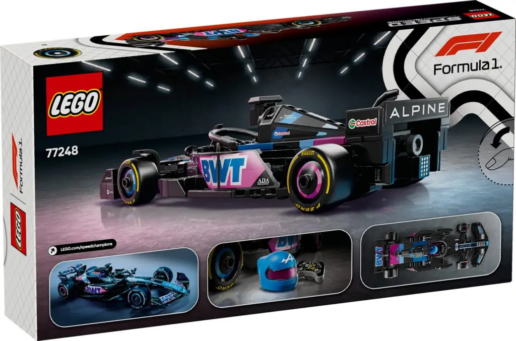 LEGO Speed Champions BWT Alpine F1 Team A524 - view 2