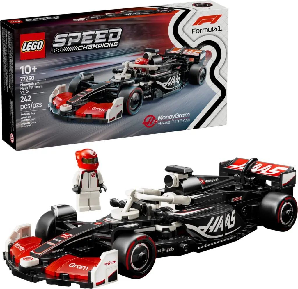 LEGO Speed Champions MoneyGram Haas F1 Team VF-24 - view 3