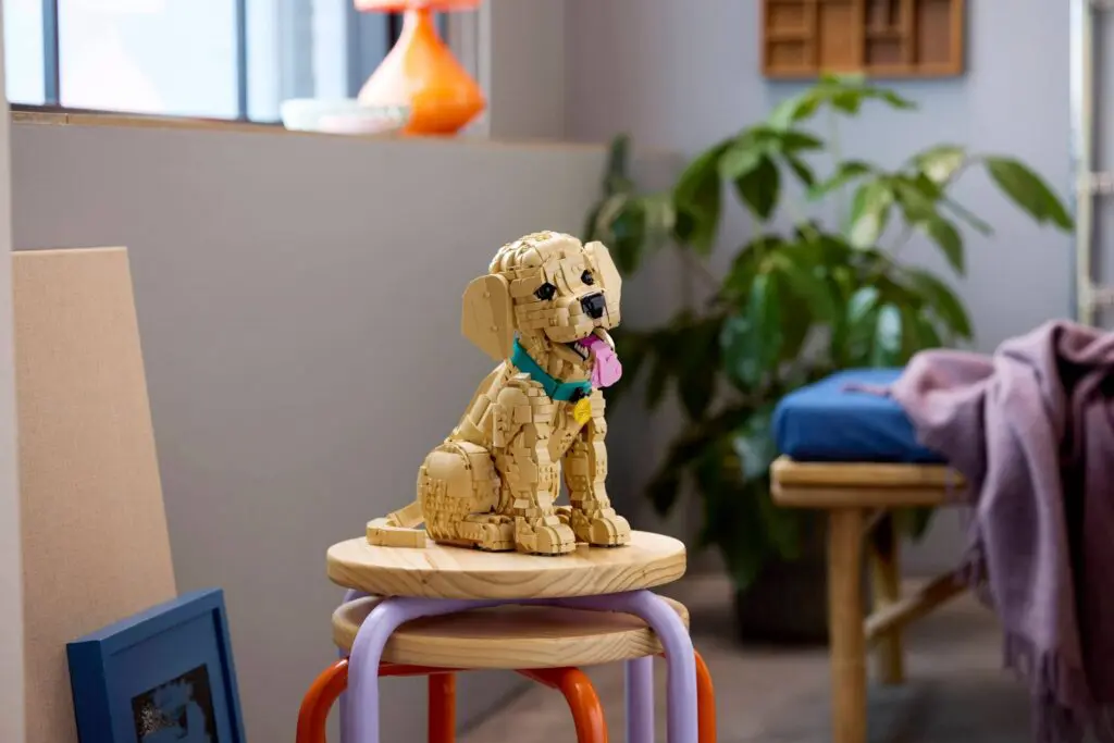LEGO Icons Golden Retriever Puppy - view 10