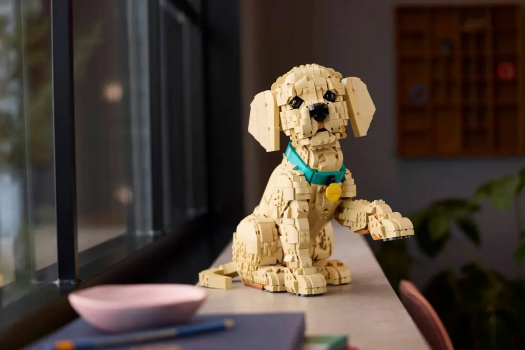 LEGO Icons Golden Retriever Puppy - view 11