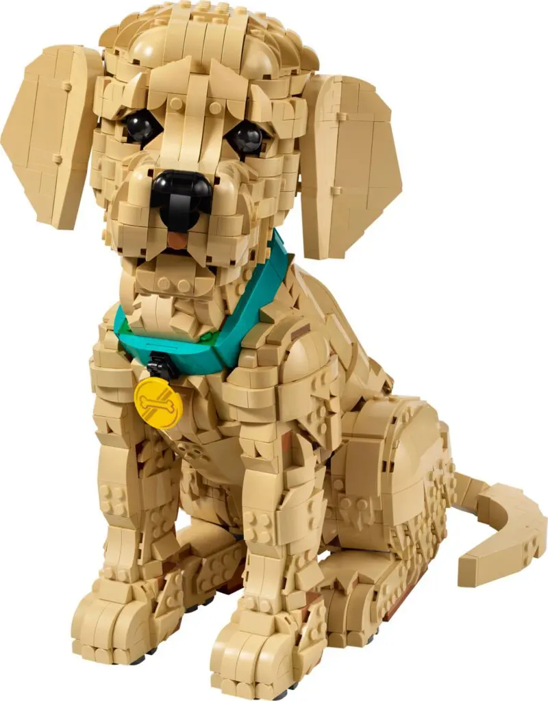 LEGO Icons Golden Retriever Puppy - view 12