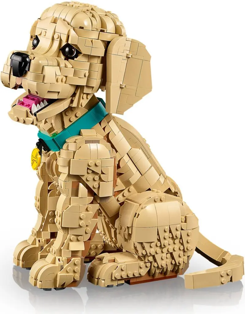 LEGO Icons Golden Retriever Puppy - view 13