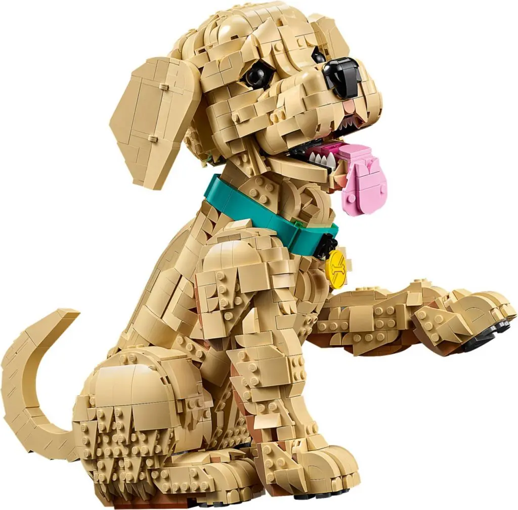 LEGO Icons Golden Retriever Puppy - view 14