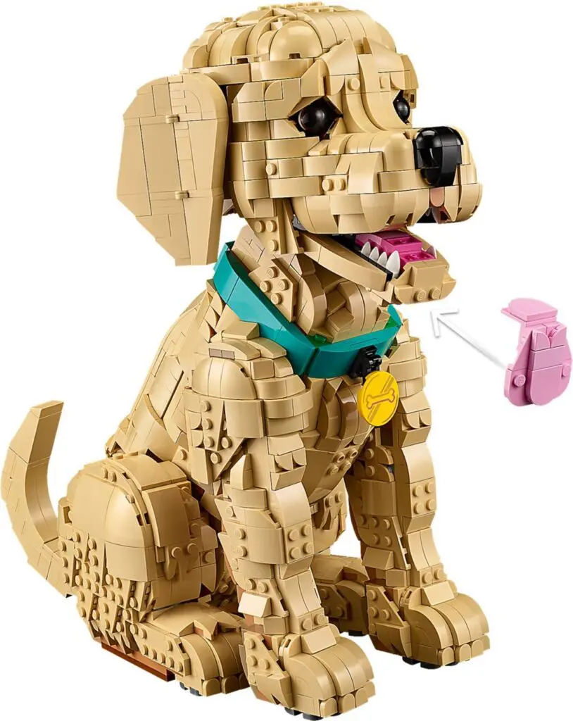 LEGO Icons Golden Retriever Puppy - view 15