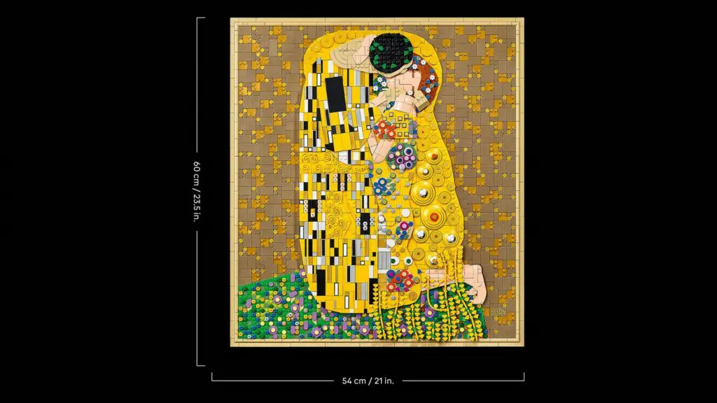 LEGO Art Gustav Klimt - The Kiss - view 28