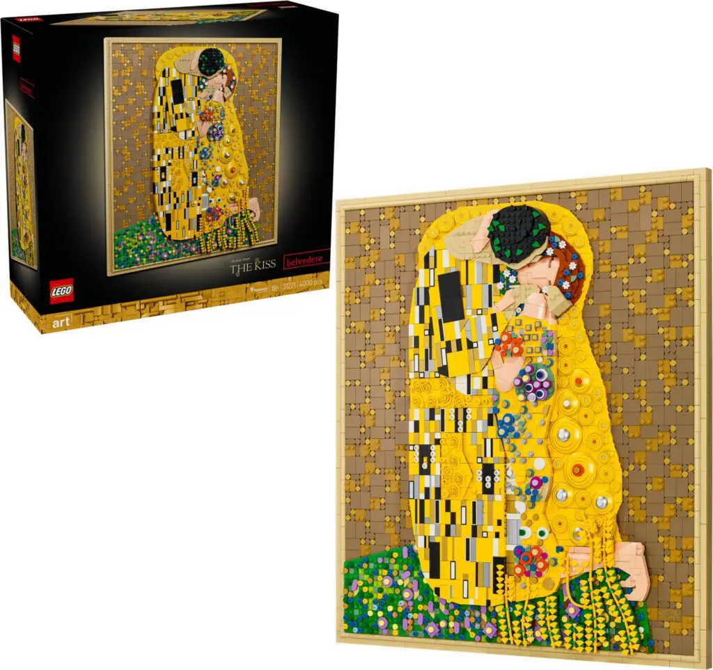 LEGO Art Gustav Klimt - The Kiss - view 4